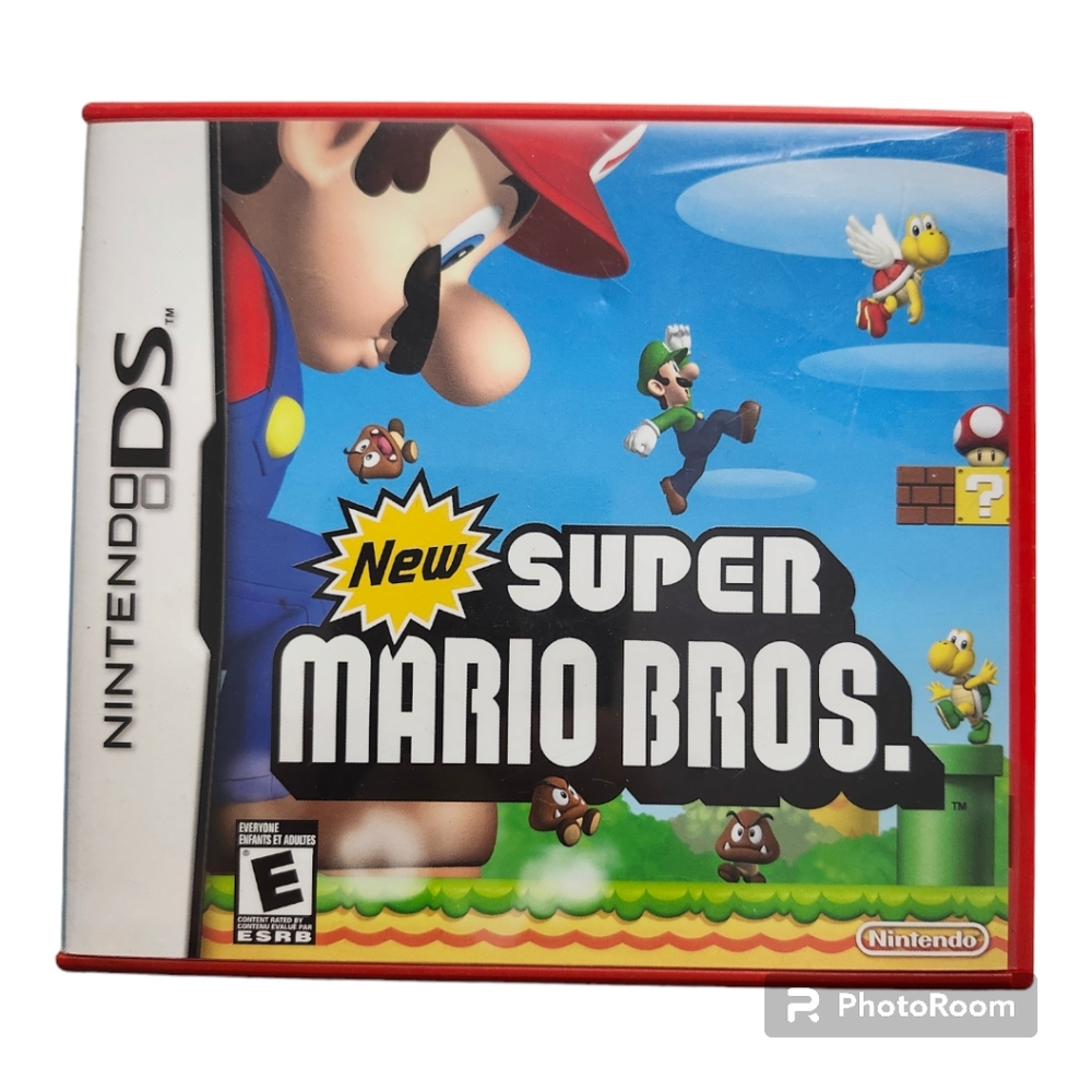New Super Mario Bros. (Nintendo DS) Authentic Game with No Manual